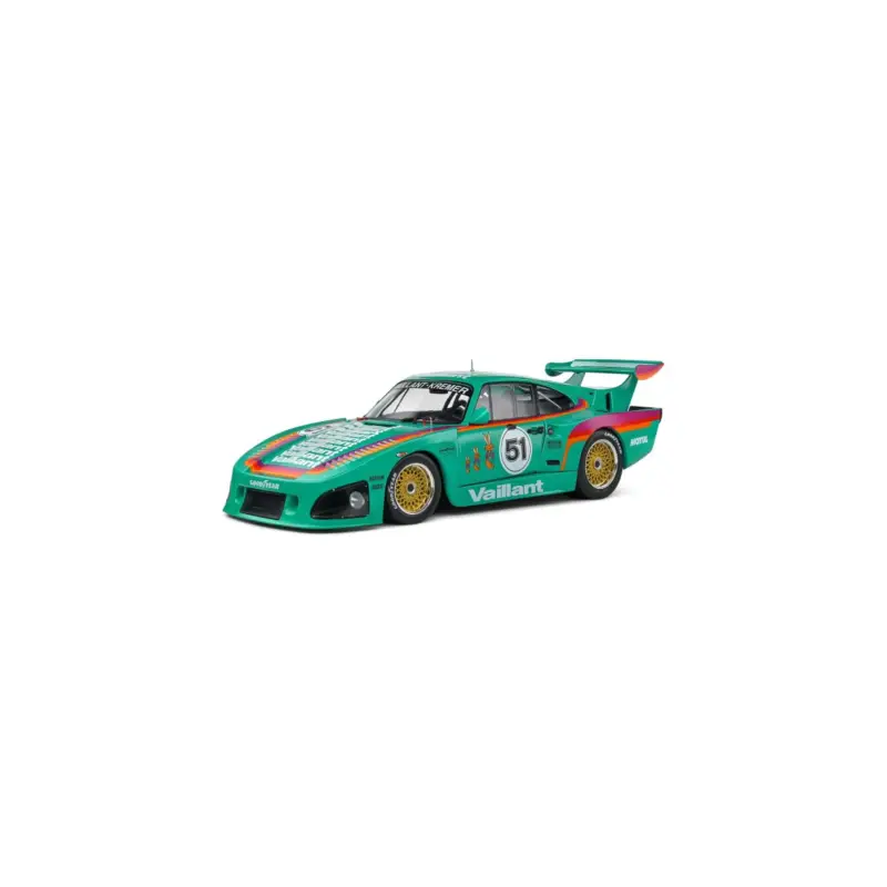 Rechtstreeks Van De Fabrikant Solido 1807205 porsche 935 k3 1977 n.51 vaillant 1/18 Miniatuur