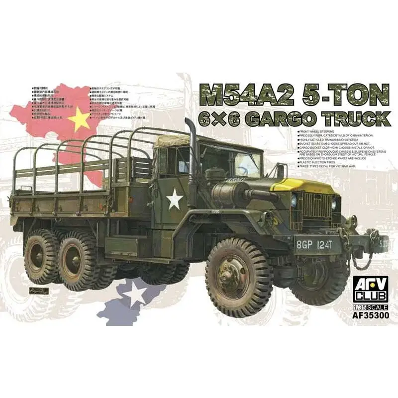 Premium M54 5ton 6x6 vrachtvliegtuig (laat) Schaalmodel
