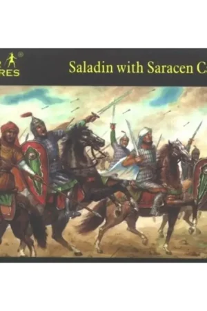 Saladin with Saracens Cavalry Figuren Koopje