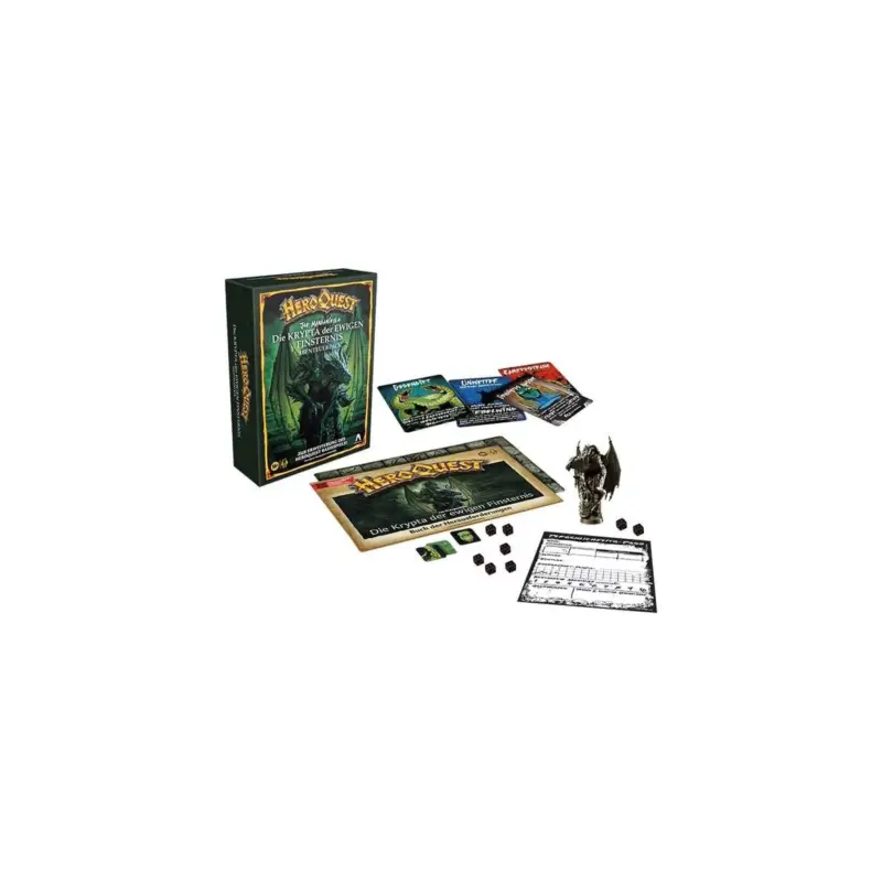 Finale Uitverkoop HEROQUEST - The Crypt of Eternal Darkness (FR) Bordspel