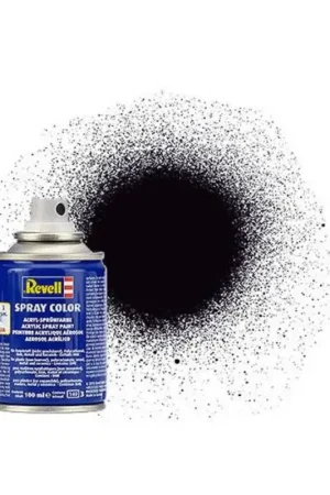 Spuitlak Zwart, Mat 8 Acrylverf Direct Verzonden
