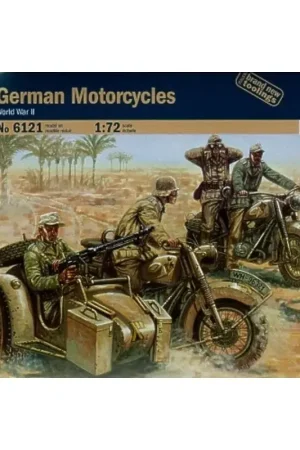 WWII German Motorcycles Schaalmodel Alleen Vandaag