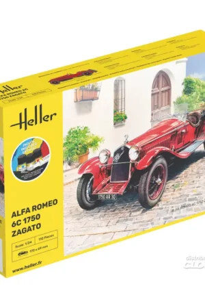Bestseller STARTER KIT Alfa Romeo 6C 1750 Zagato Schaalmodel
