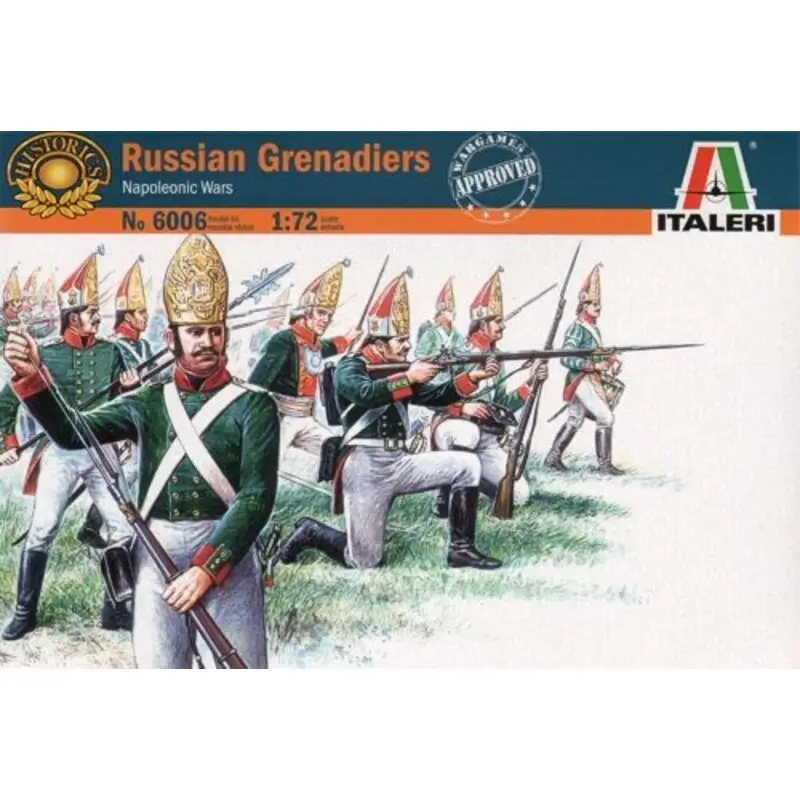 Superprijs Russian Grenadiers Napoleonic Wars Figuren