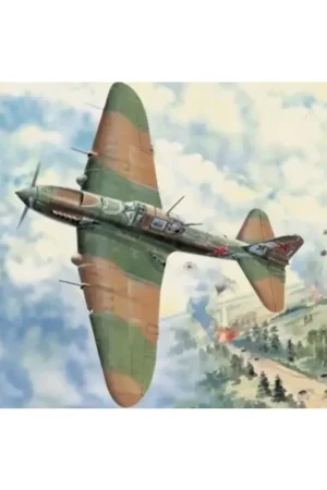 Betaalbaar Ilyushin Il-2M3 Ground Attack Schaalmodel