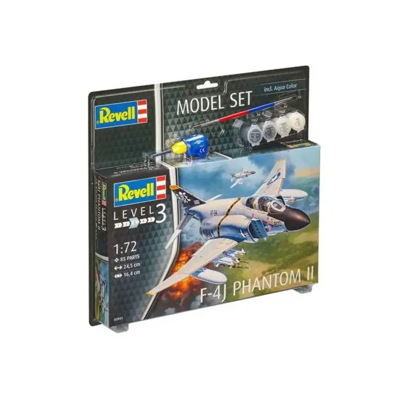Direct Verzonden Box F-4J Phantom II Schaalmodel