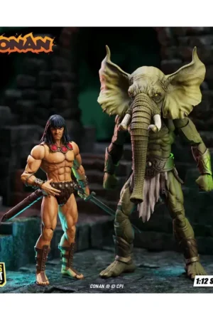 Conan The Tower Of The Elephant Deluxe 2-pack Figure Set Figuurtje Gratis Retour