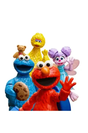 Sesame Street - Blokees Figure Vol1 8 pieces Pop figur Must-Have