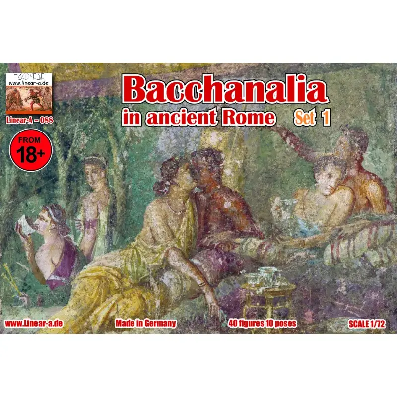 Bestseller Bacchanalia in ancient Rome Set 1 Figuren