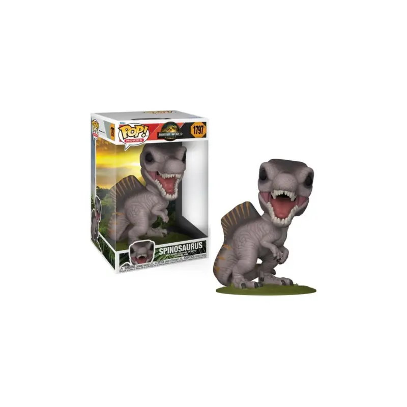 Jurassic World: Rebirth Super Sized Jumbo POP! Vinyl Figure Spinosaurus 25 cm Pop figur Laatste Versie