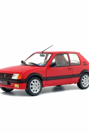 Uitverkoop Peugeot 205 Gti 1.9 Phase 1 1988 Rood 1/18 Miniatuur