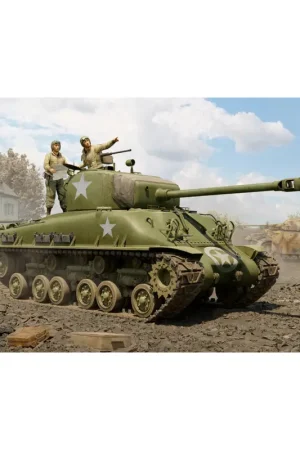 Premium M4A1E8 Medium Tank Schaalmodel