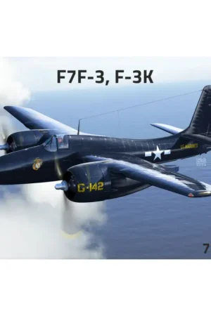 Superprijs Grumman F7F-3 / F-3K Tigercat Schaalmodel