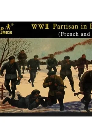 Direct Beschikbaar WWII European partisans. France/Balkans Figuren