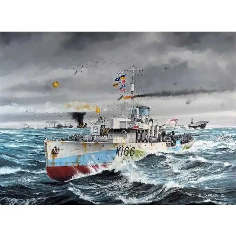 Rechtstreeks Van De Fabrikant HMCS Snowberry Schaalmodel