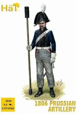 Express Levering 1806 Prussian Artillery Figuren