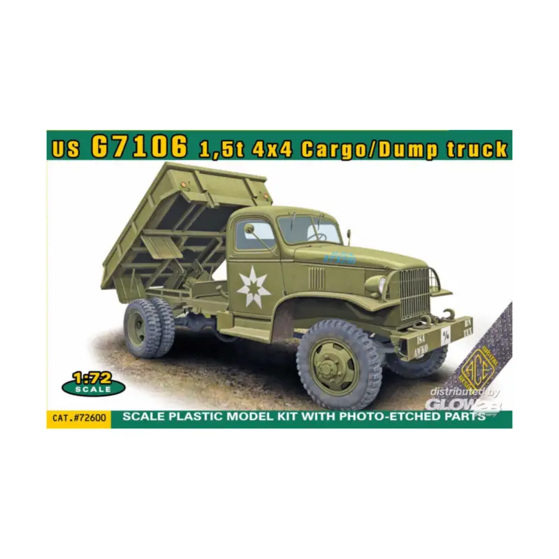 US G7106 1.5t 4x4 Cargo/Dump truck Schaalmodel Populair