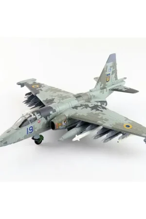 Actieprijs Su-25M1 'Lt. Collar. Zhybrov '(low vis. scheme)Blue 19 299th Tactical Aviation Brigade Ukraine AF Feb 2022