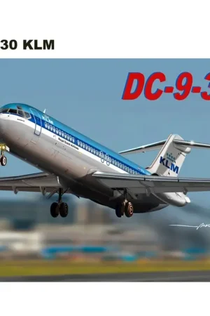 Douglas DC-9 KLM (DC-9-30) Schaalmodel Gratis Retour
