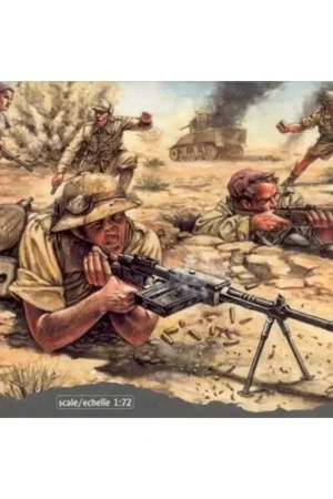 Uitverkoop Italian Infantry 1942/43 El Alamein (36 men Figuren