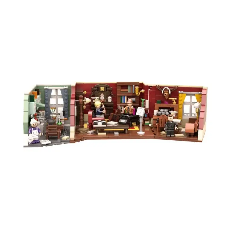 Sherlock Holmes construction game Sherlock Holmes 221B baker.st 9 cm Laatste Versie