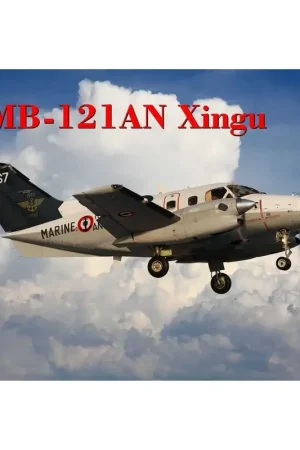 Embraer EMB-121AN Xingu Frankrijk Schaalmodel Merkproduct
