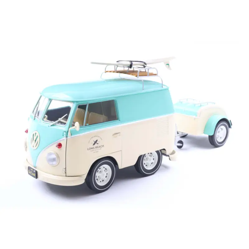Cool combi mint green & white 2024 1/18 Miniatuur Laatste Versie