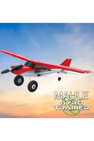 Beperkt Aanbod MAULE GYRO TRAINER radio-controlled electric plane red Mode 2 RTF elektrisch RC vliegtuig