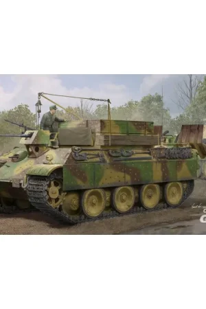 Beperkt Aanbod Duitse Sd.Kfz.179 Bergepanther Ausf.G late versie Schaalmodel
