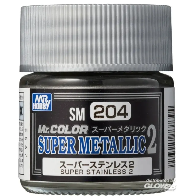 Mr Hobby -Gunze Mr. Color Super Metallic Colors II (10 ml) Super Stainless II Acrylverf Speciale Aanbieding