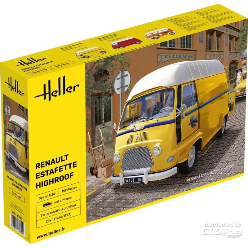 Shop Nu Estafette hoog dak Bouwmodell