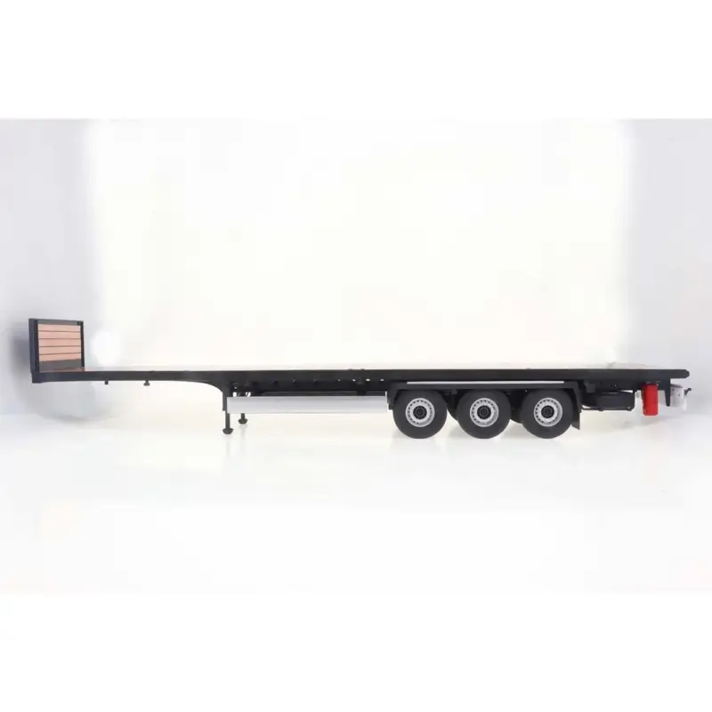 1:24 transport trailer black Miniatuurr Seizoensaanbieding