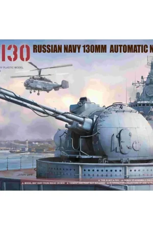 Laatste Versie Russische AK-130 Automatische Naval Gun Turret.De Russische AK-130 automatische scheepskoepel werd in de jaren 70 ontwikkeld om