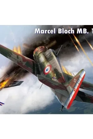 Korting Marcel-Bloch MB.151С.1 - Vier opties in emblemen Schaalmodel