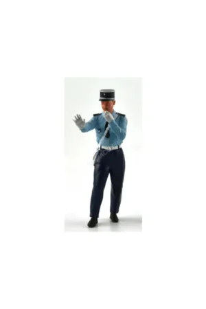Policeman Simon Figurine with Whistle Figuren Finale Uitverkoop