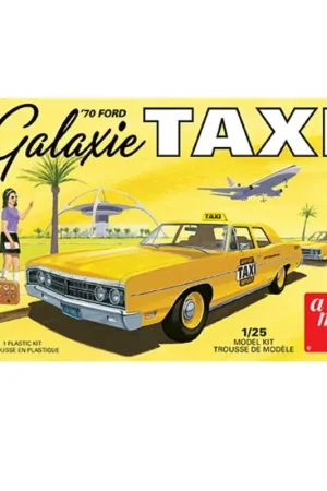 1970 ford galaxie taxi 1:25 Schaalmodel Gecertificeerd