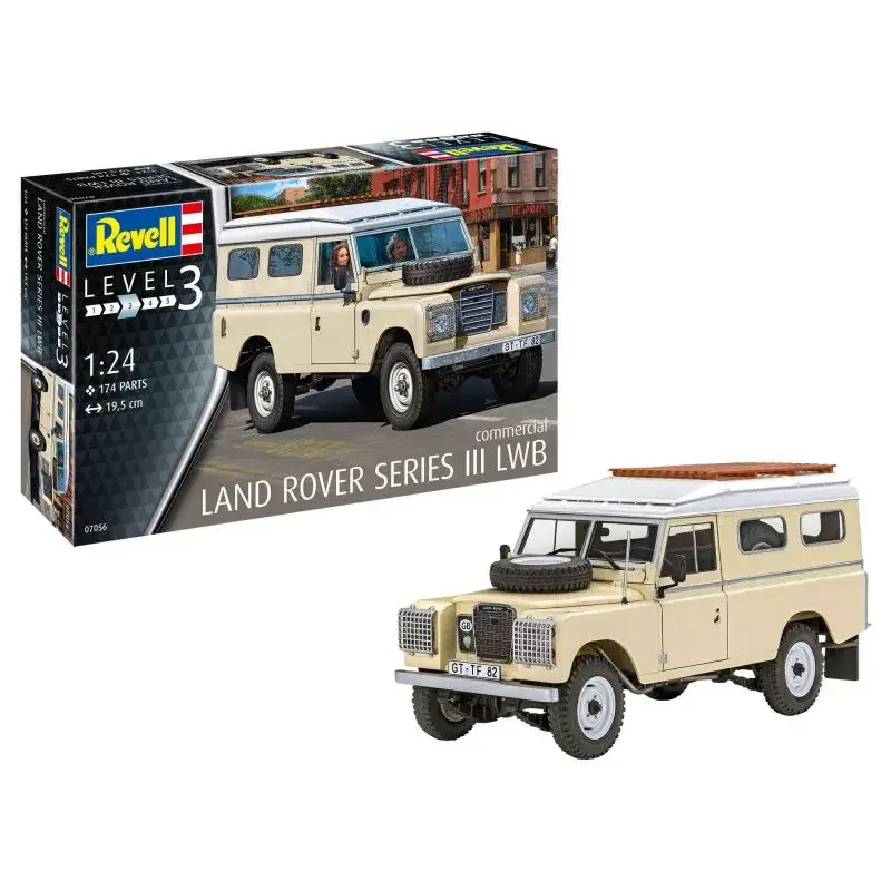 Direct Verzonden Land rover serie iii lwb 109 (commercieel) Schaalmodel