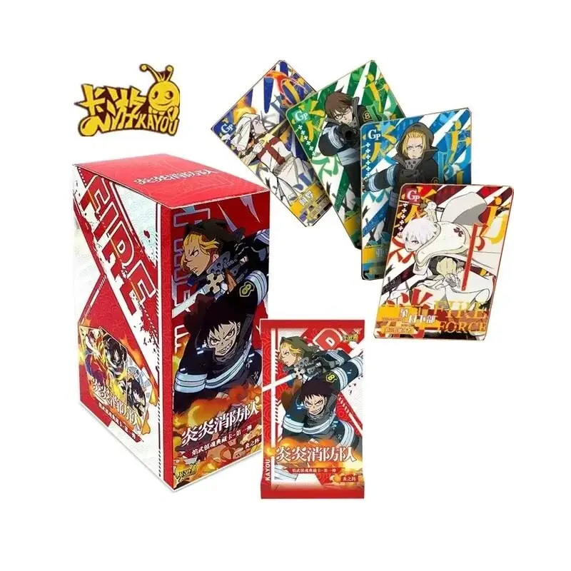 Fire force - kayou card booster - wave 1 Fabrieksprijs