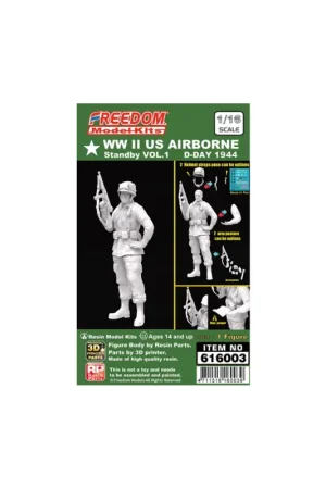 Wwii us airborne standby vo.1 d-day 1944 Figuren Korting