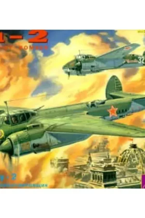 Beperkte Voorraad Tupolev Tu-2 WWII Soviet Bomber Schaalmodel