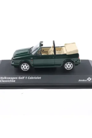Bestel Nu Volkswagen golf cabrio classic line classic green 1992 1/43 Miniatuur