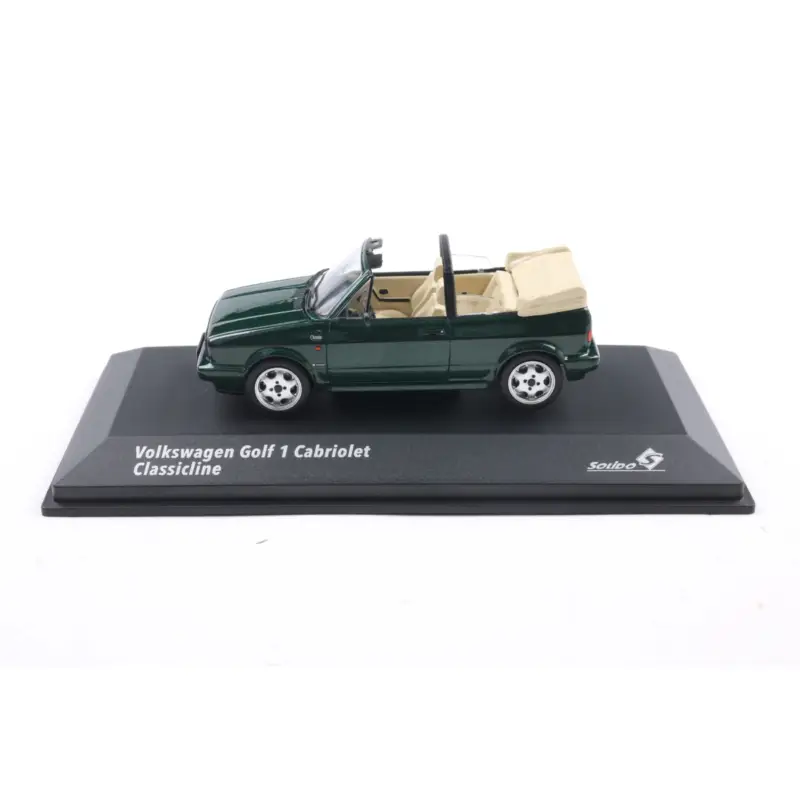 Bestel Nu Volkswagen golf cabrio classic line classic green 1992 1/43 Miniatuur