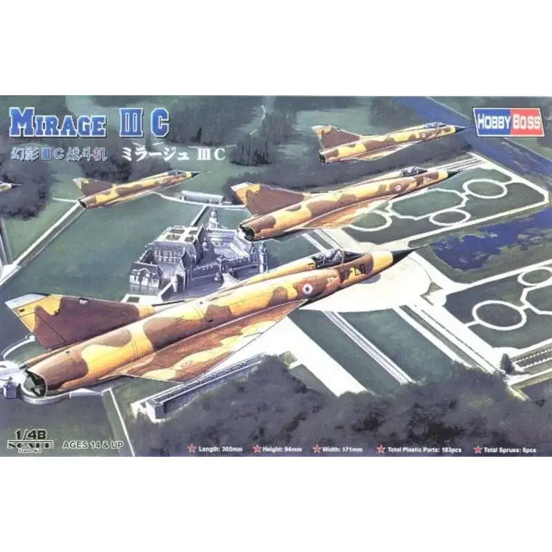 Dassault Mirage IIIC Schaalmodel Lage Kosten