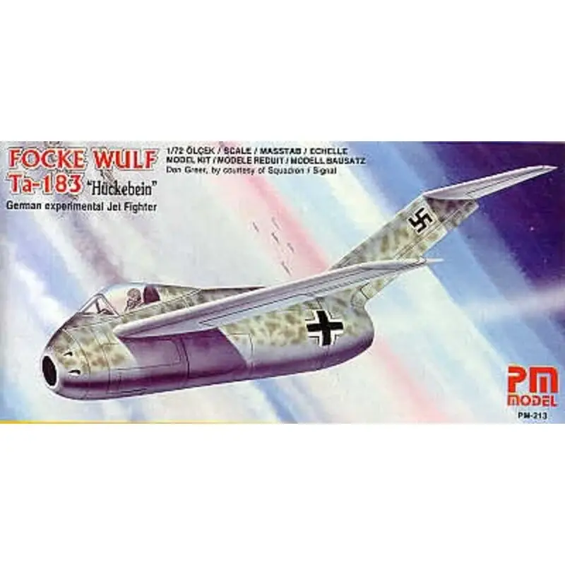 Focke Wulf Ta 183 Huckebein Schaalmodel Aanbieding