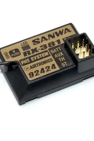 Gecertificeerd Receiver rx -381 3-way 2.4 ghz Stroomvoorziening