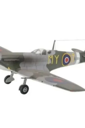 Spitfire Mk.V Modelset - doos met het model, verf, penseel en lijm Schaalmodel Actieprijs