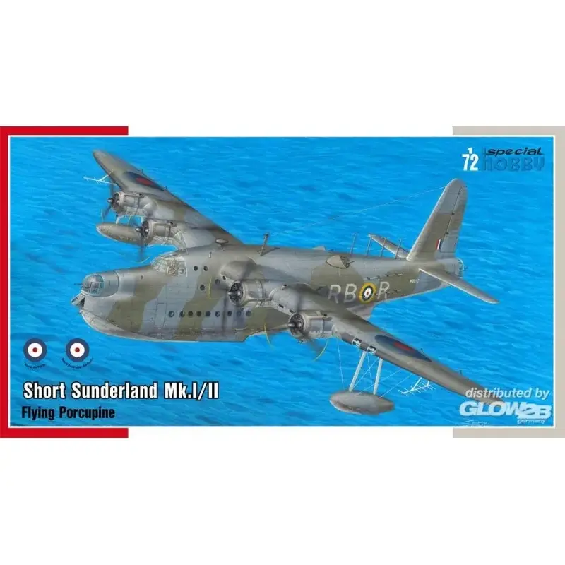 Alleen Vandaag Korte Sunderland Mk.I/II The Flying Porcupine Schaalmodel