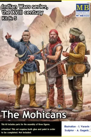 Actieprijs The Mohicans. Indian Wars series, the 18th century. Kit No. 5 Figuren