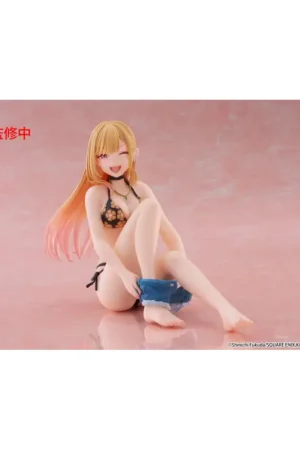 Premium My Dress-Up Darling Desktop Cute Figure Sailor Kitagawa Measured Swimsuit Ver. 13cm