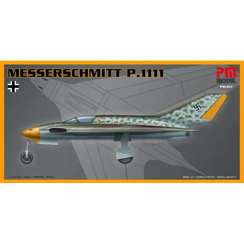 Messerschmitt Me P.1111 Schaalmodel Laatste Versie